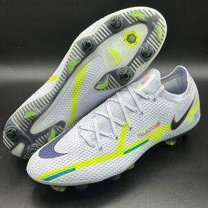 Nike Phantom GT 2 Elite SG-Pro AC Soccer Cleats Football Grey Sz 9 DC0753-055
